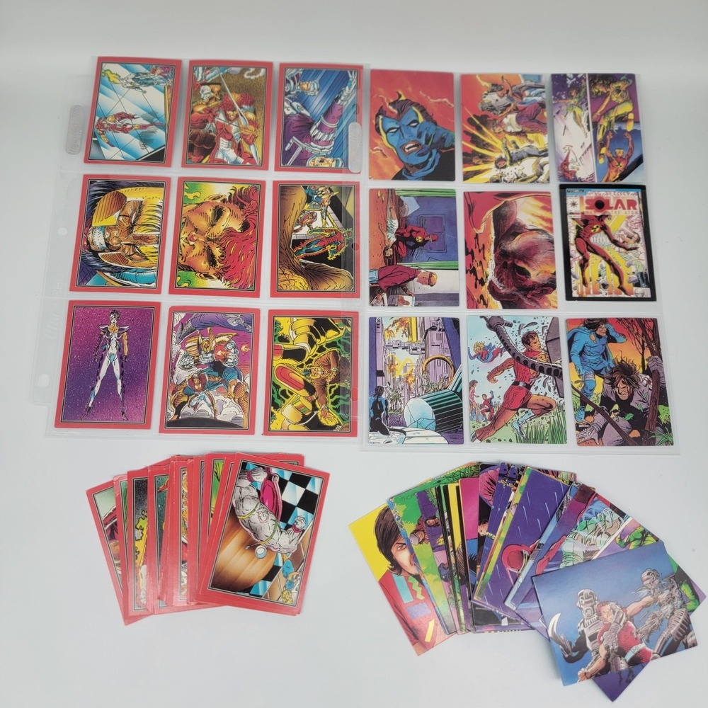 Vtg 92 Youngblood (31) 92 Unity Time is Not Absolute Voyager Valiant (45) Cards